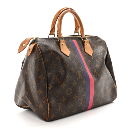 Louis Vuitton Monogram My LV Heritage Speedy 30 Fuchsia Violet 3 of 9
