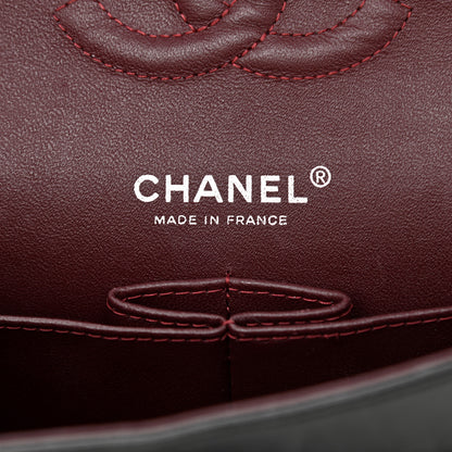 Chanel Lambskin Quilted Medium Double Flap Black 6 of 12