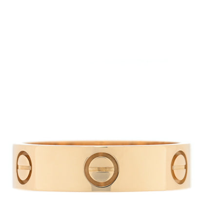 Cartier 18K Yellow Gold 5.5mm LOVE Ring 59 8.75 1 of 5