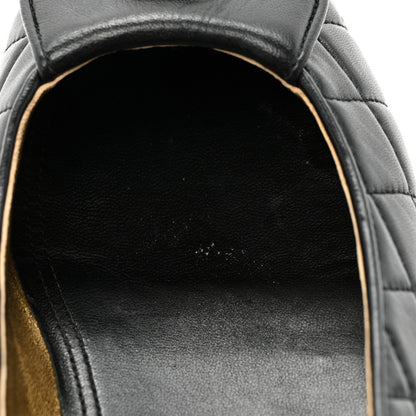 Chanel Lambskin Quilted CC Ballerina Flats 36.5 Black 39 Black 11 of 11