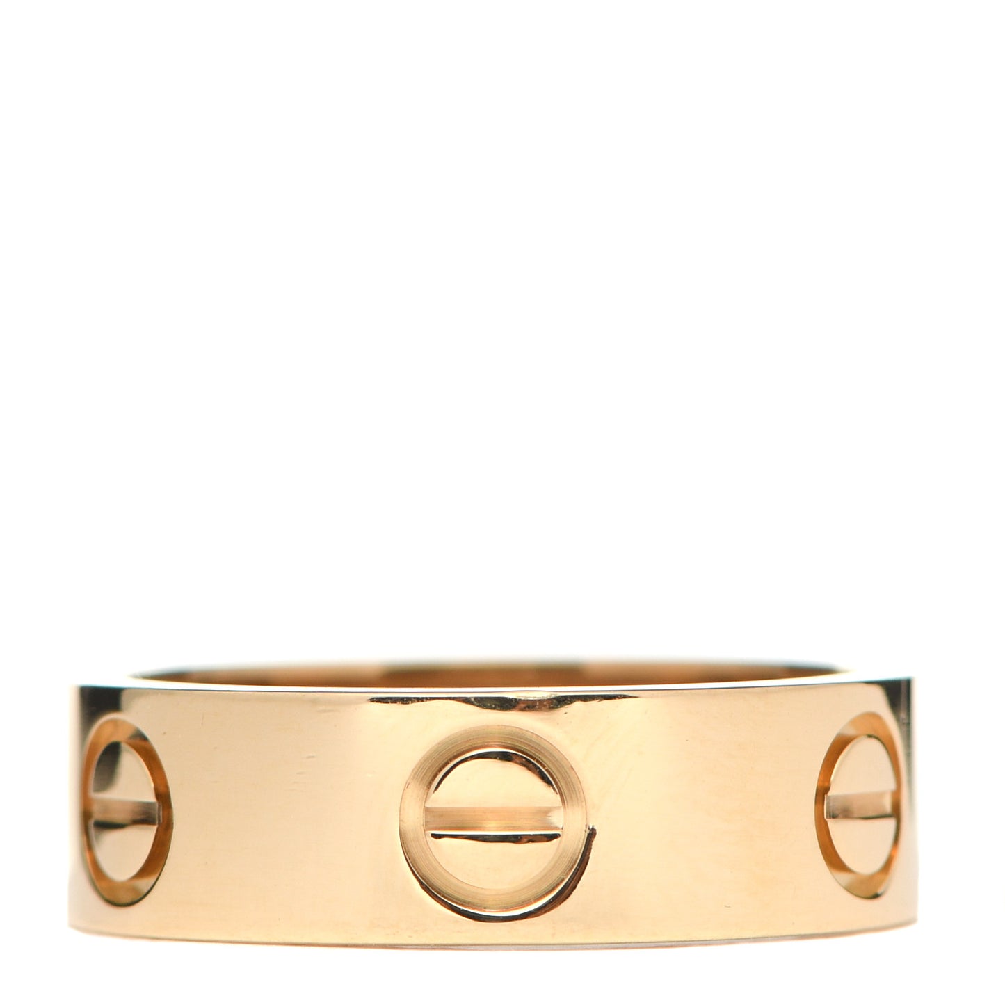 18K Yellow Gold 5.5mm LOVE Ring 50 5.25