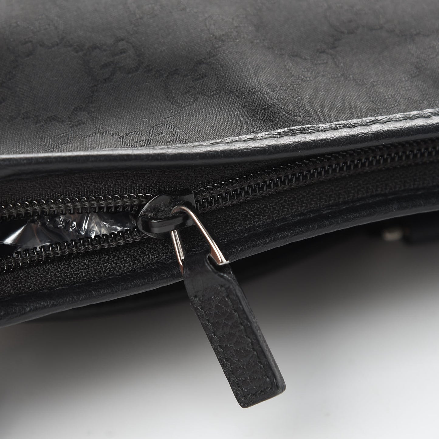 Monogram Abbey Messenger Bag Black