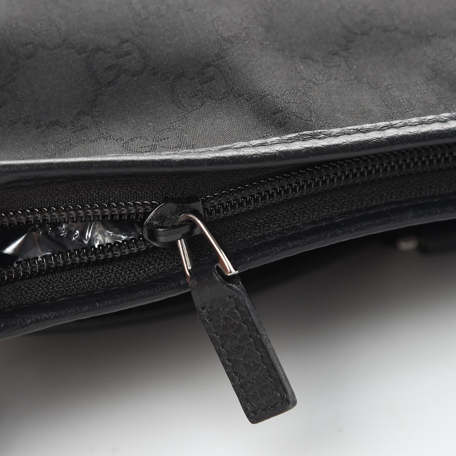 Gucci Monogram Abbey Messenger Bag Black 13 of 13