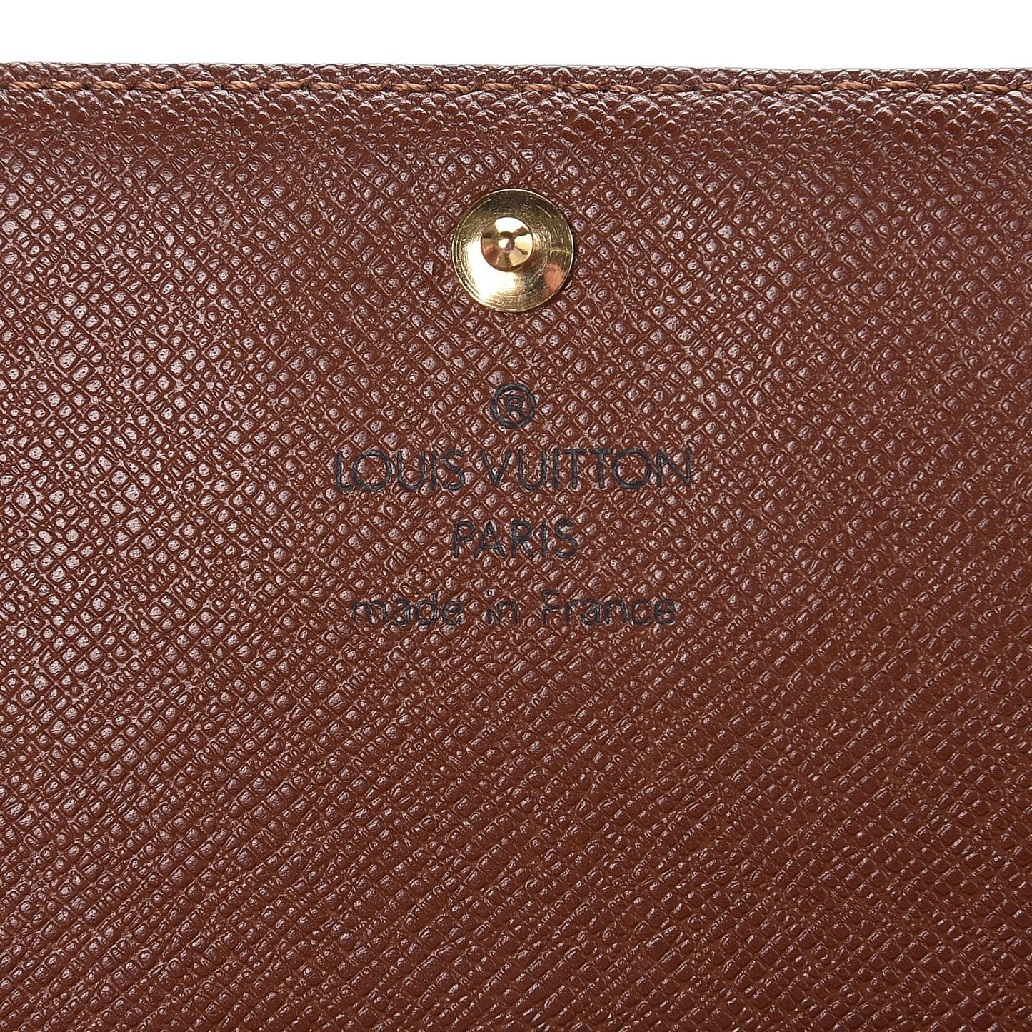 Monogram Porte-Monnaie Billets Tresor Wallet