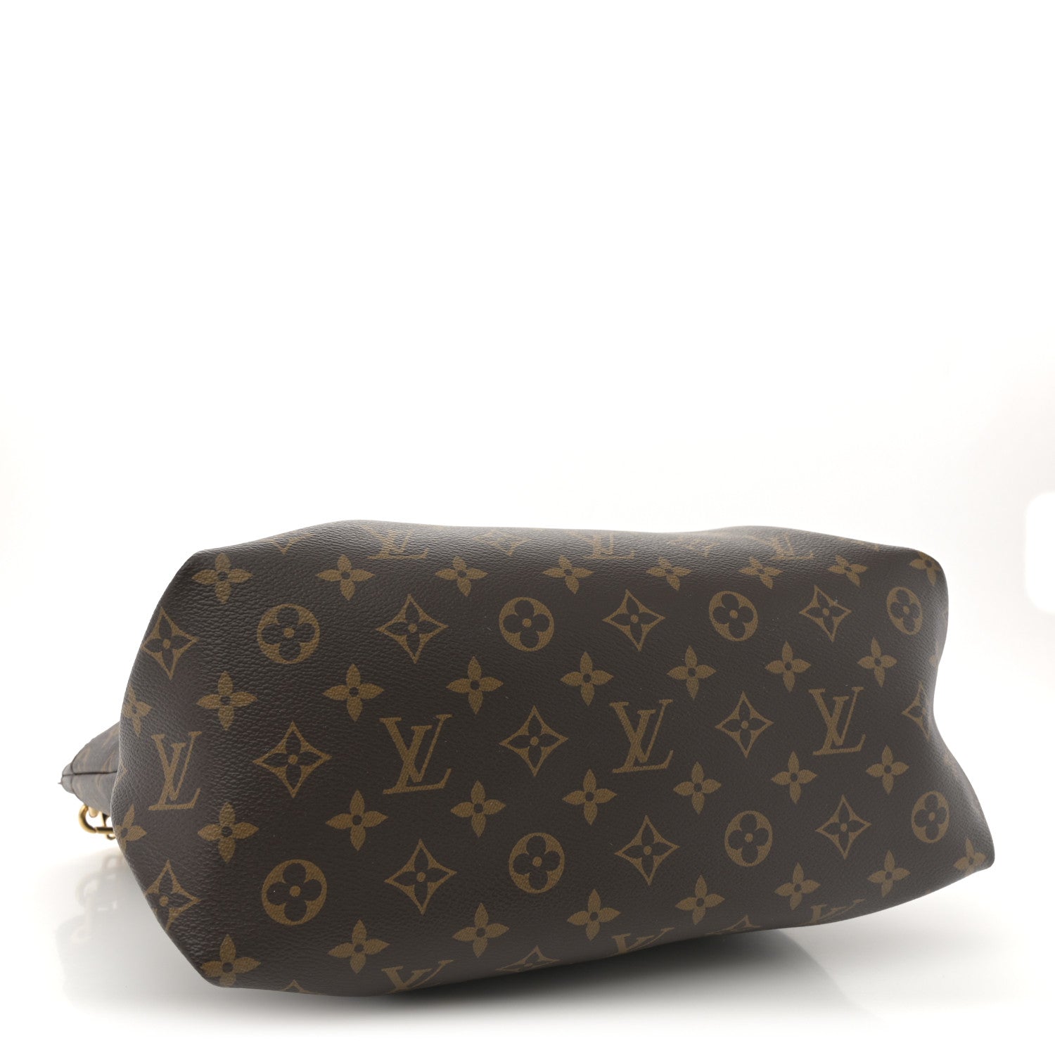 Louis Vuitton Monogram Flower Zipped Tote MM Black 4 of 11
