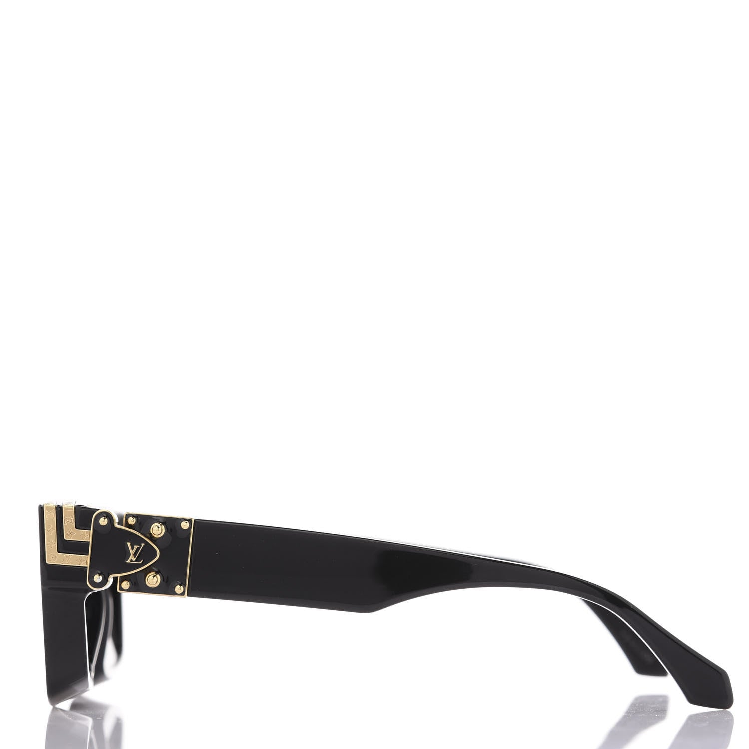 Louis Vuitton Acetate 1.1 Millionaires Sunglasses Z1165E Black 3 of 8