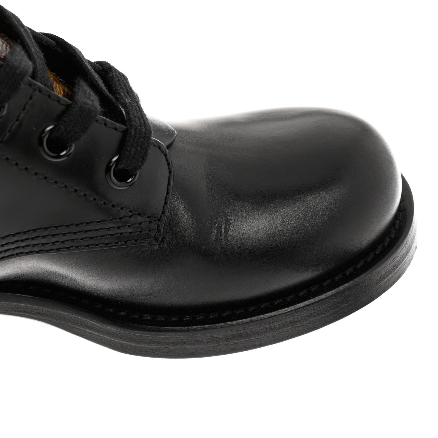Calfskin Monogram Metropolis Flat Ranger Boots 37.5 Black