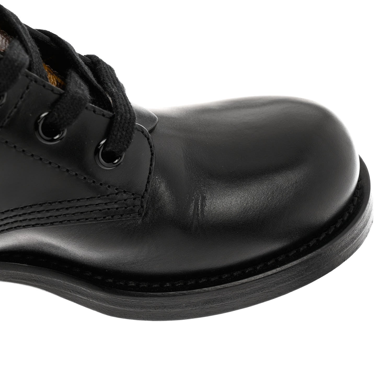Louis Vuitton Calfskin Monogram Metropolis Flat Ranger Boots 37.5 Black 11 of 12
