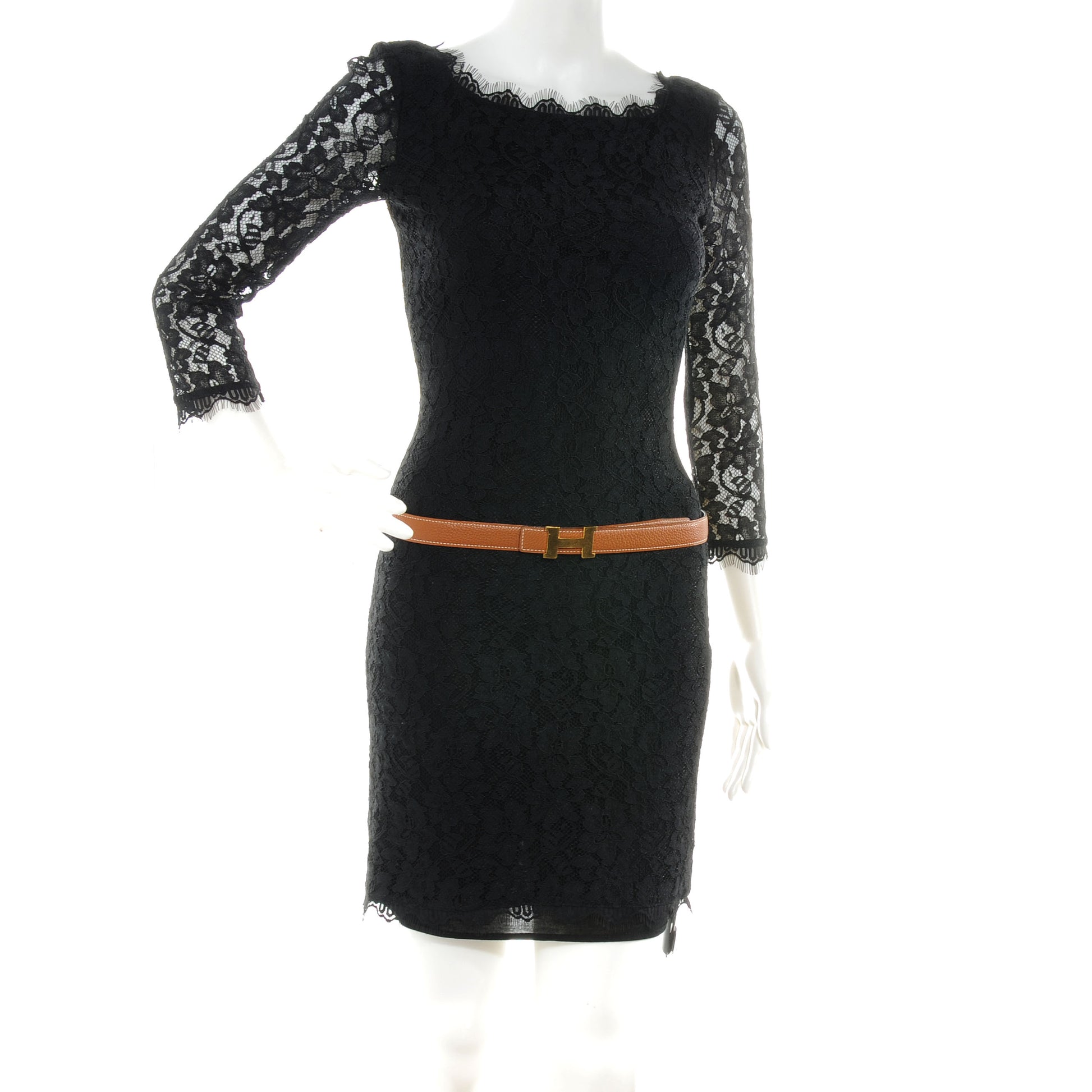 Hermes Box Togo Reversible Constance 24mm H Belt Noir Gold 85 2 of 6