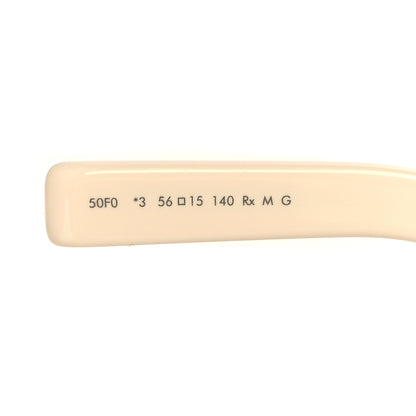 Christian Dior Acetate Rectangular CD Diamond S1I Sunglasses Ivory 7 of 9