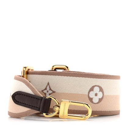 Louis Vuitton Jacquard Speedy Bandouliere 20 Shoulder Strap Beige Brown 1 of 3