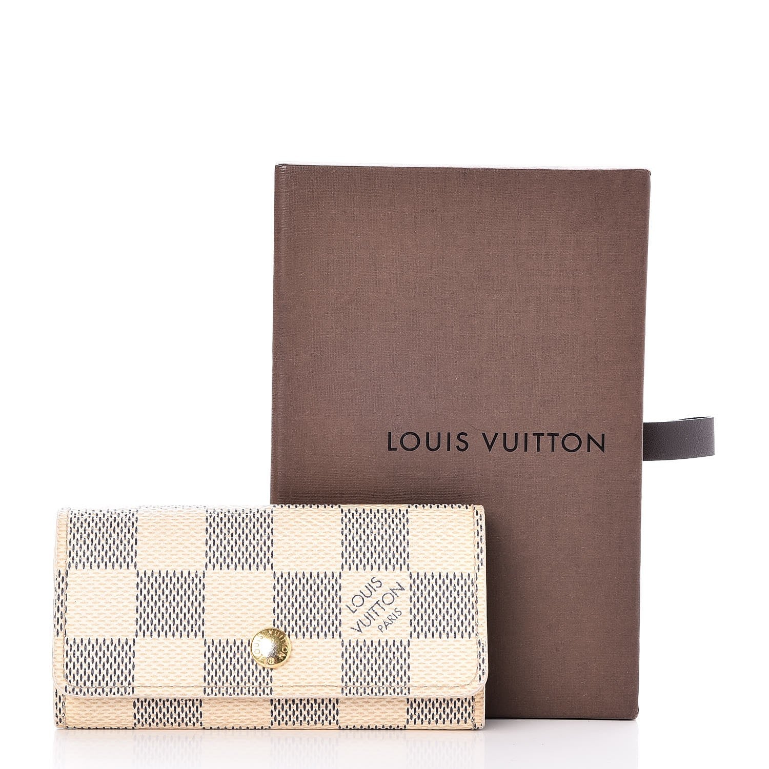Louis Vuitton Damier Azur Multicles 4 Key Holder 9 of 9