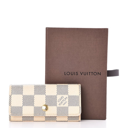 Louis Vuitton Damier Azur Multicles 4 Key Holder 9 of 9