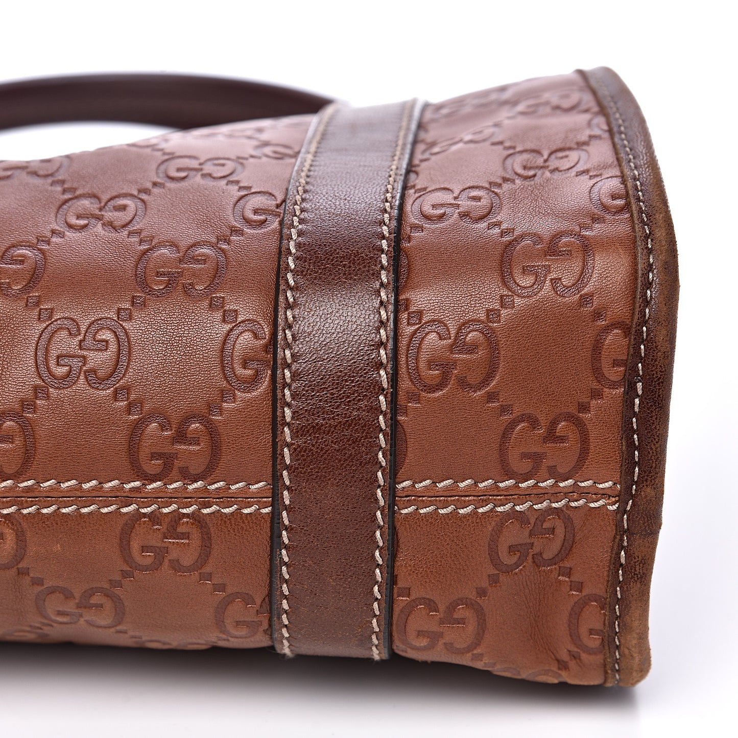 Guccissima Small Joy Shoulder Bag Brown