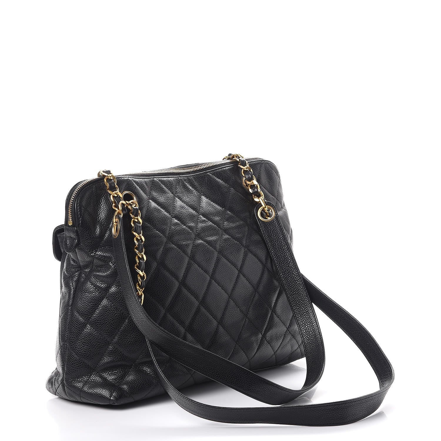 Chanel Caviar Quilted Flap Shoulder Bag Black 3 of 8