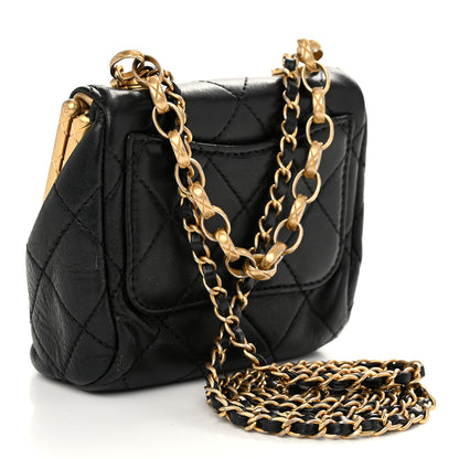 Chanel Lambskin Quilted Small My Crush Bag Black 3 of 11