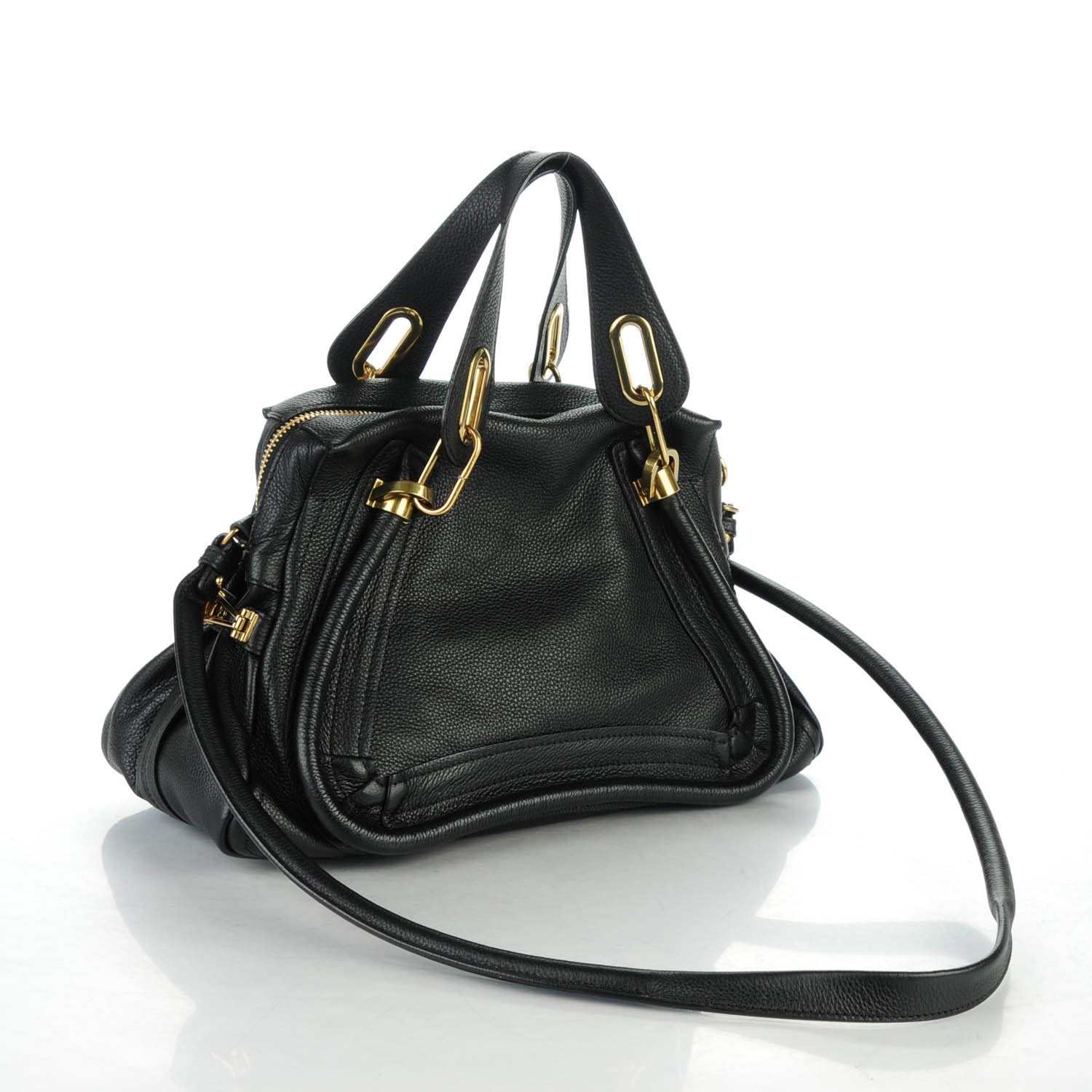 Chloe Calfskin Medium Paraty Black 3 of 8
