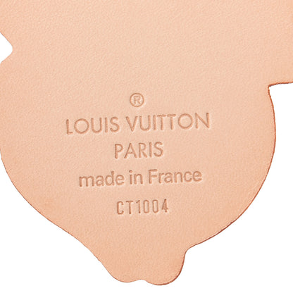 Louis Vuitton Vachetta Monogram Panda Key Ring Bag Charm 3 of 4
