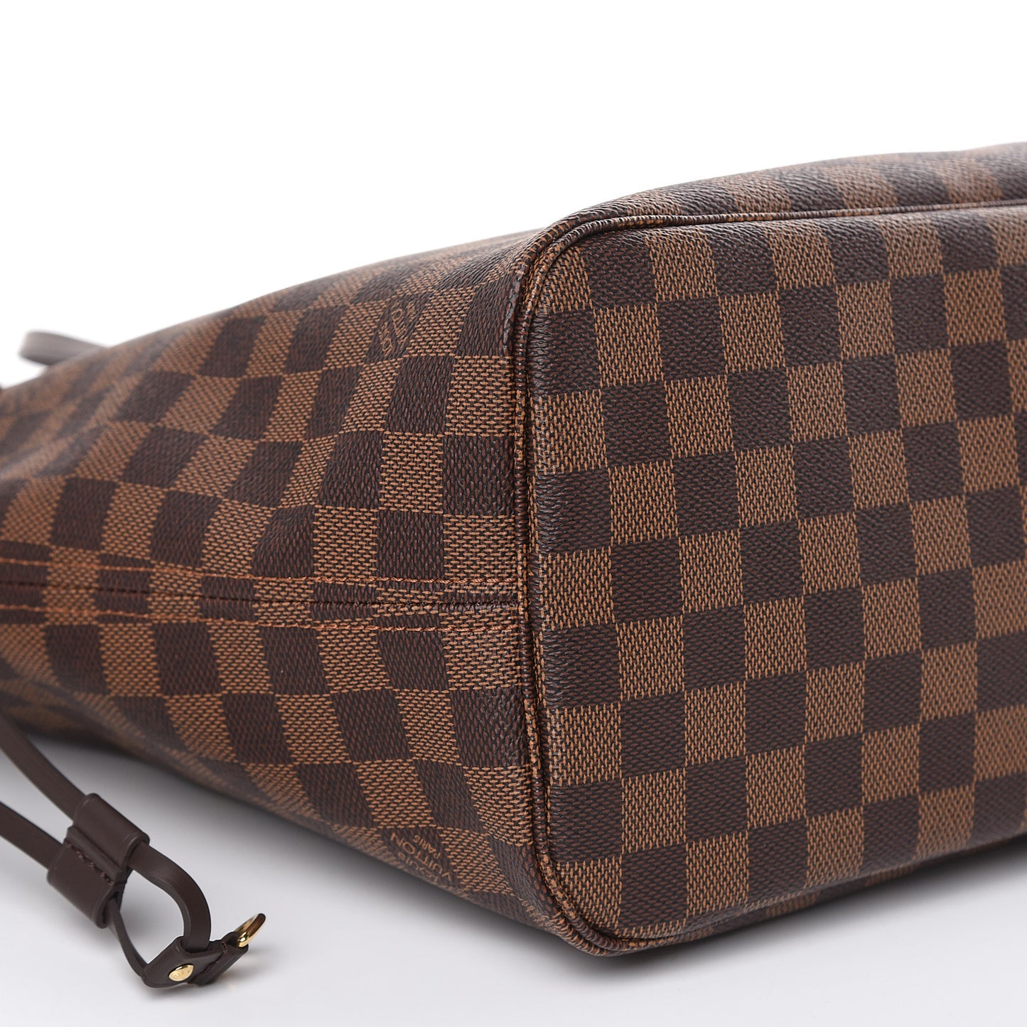 Damier Ebene Neo Neverfull MM Rose Ballerine