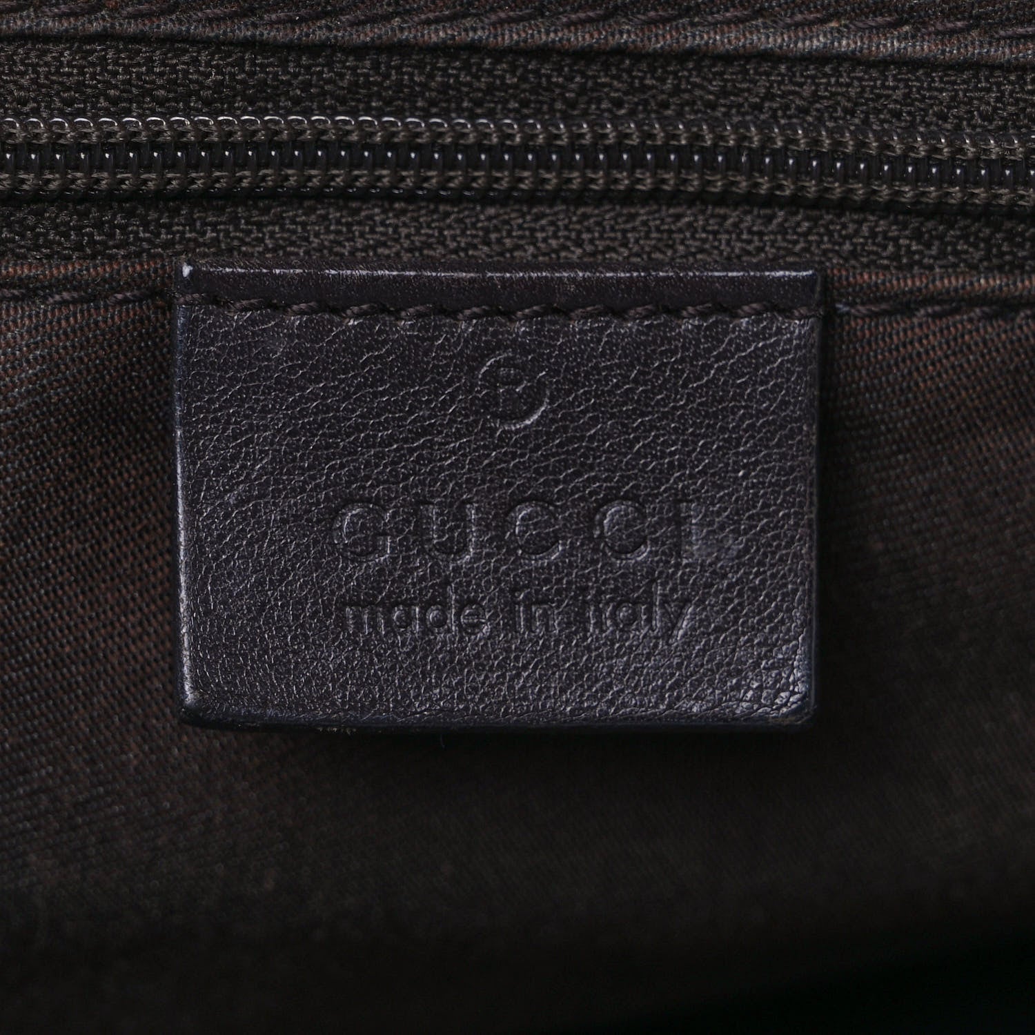 Gucci Monogram Medium Sukey Hobo Dark Brown 6 of 13