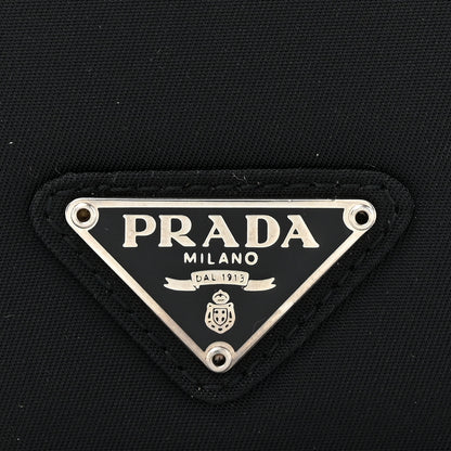 Prada Tessuto Nylon Tri-Fold Compact Wallet Black 7 of 8