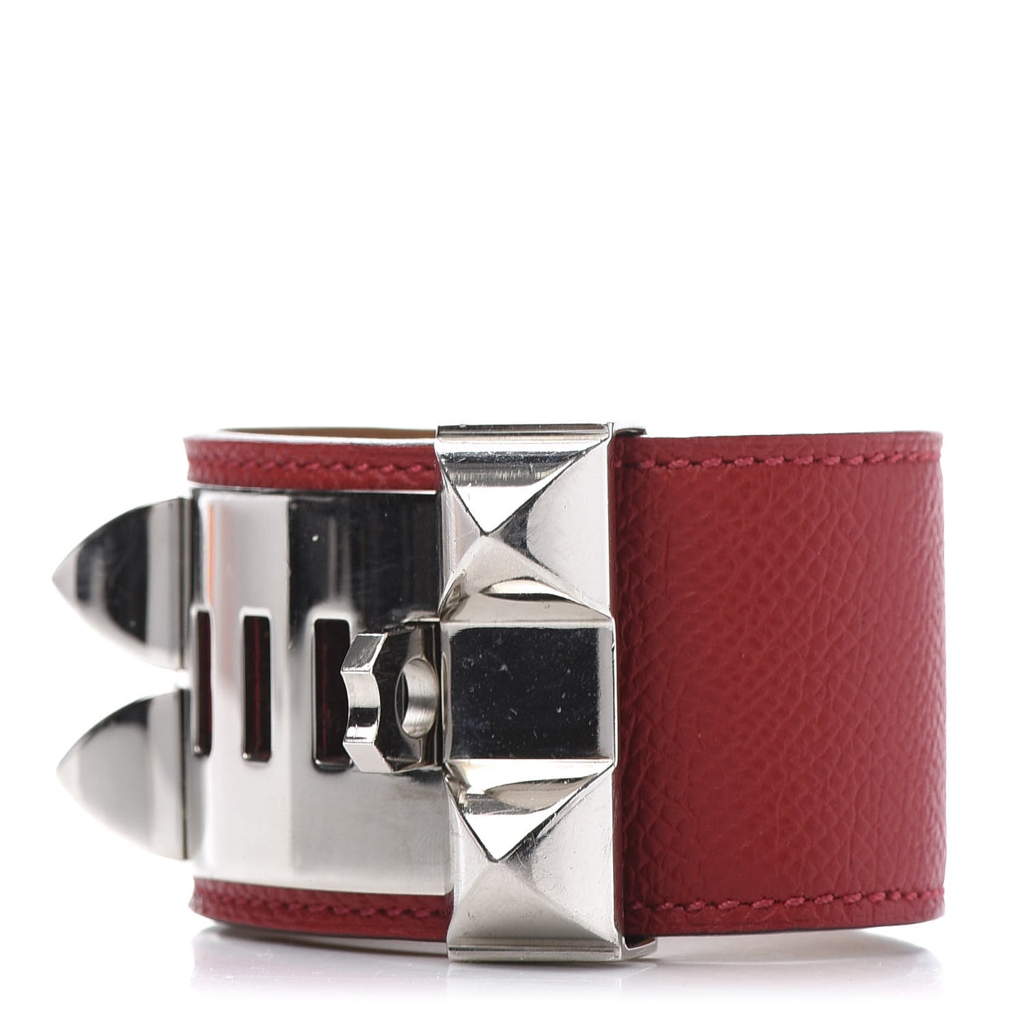 Epsom Collier De Chien CDC Bracelet S Rouge Casaque