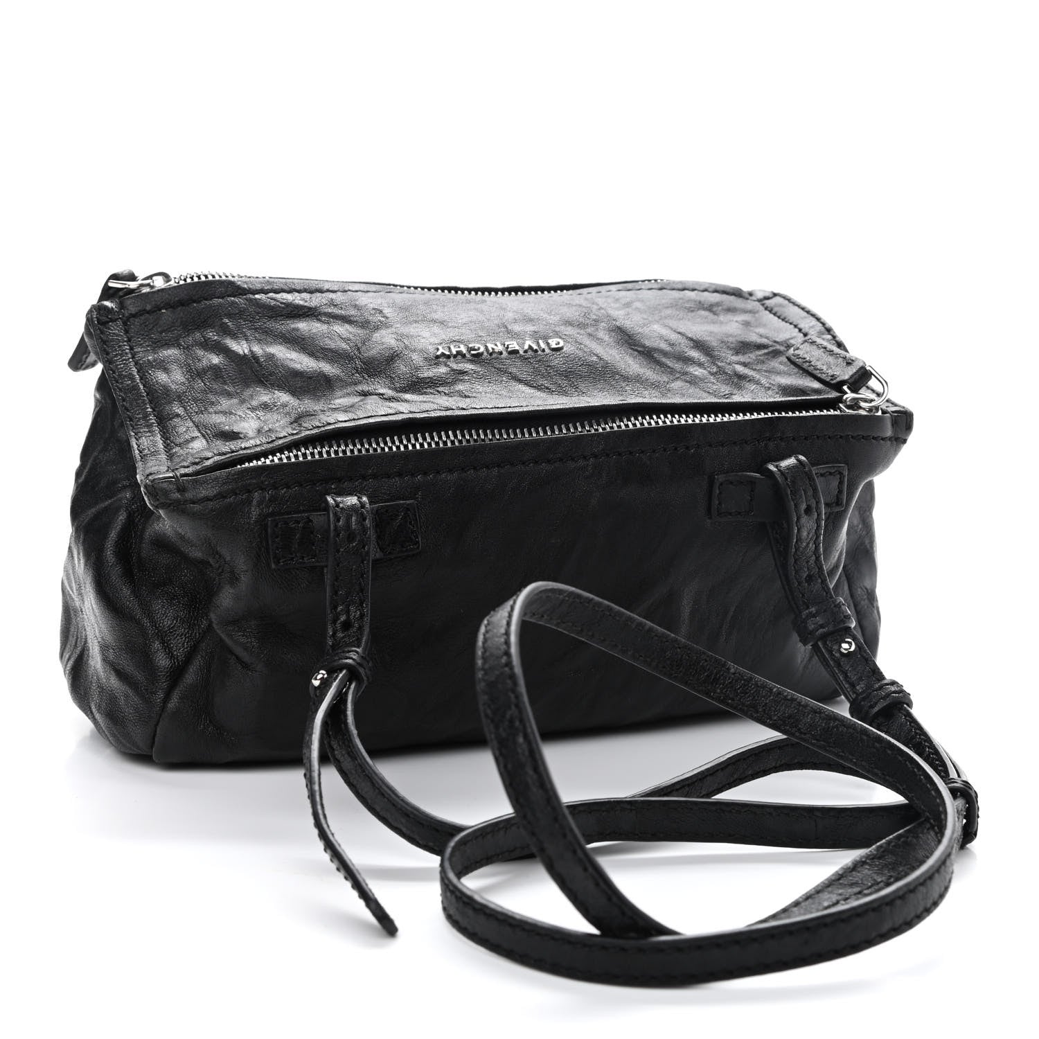 Givenchy Tumbled Sheepskin Mini Pandora Black 2 of 10