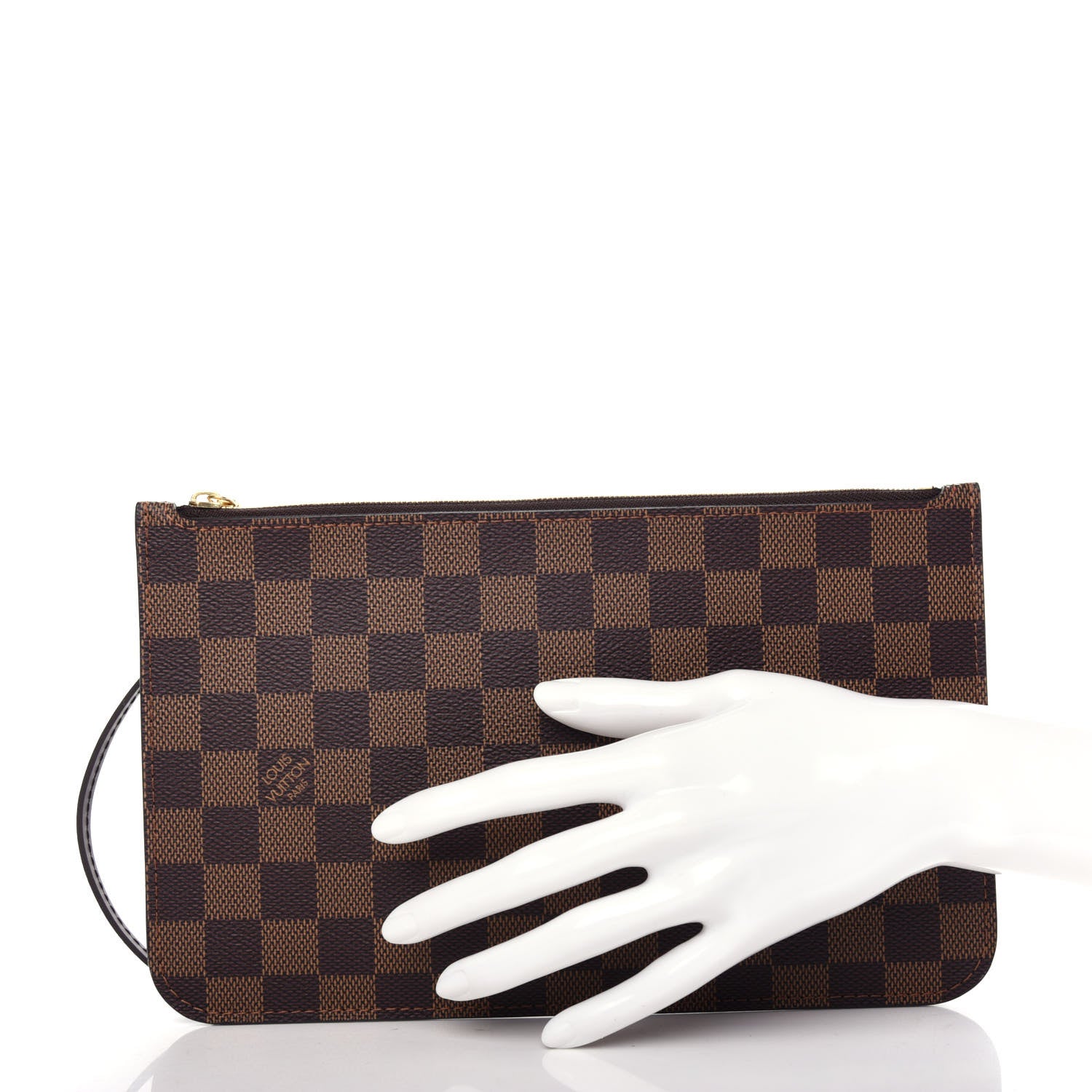 Louis Vuitton Damier Ebene Neverfull MM GM Pochette 2 of 7