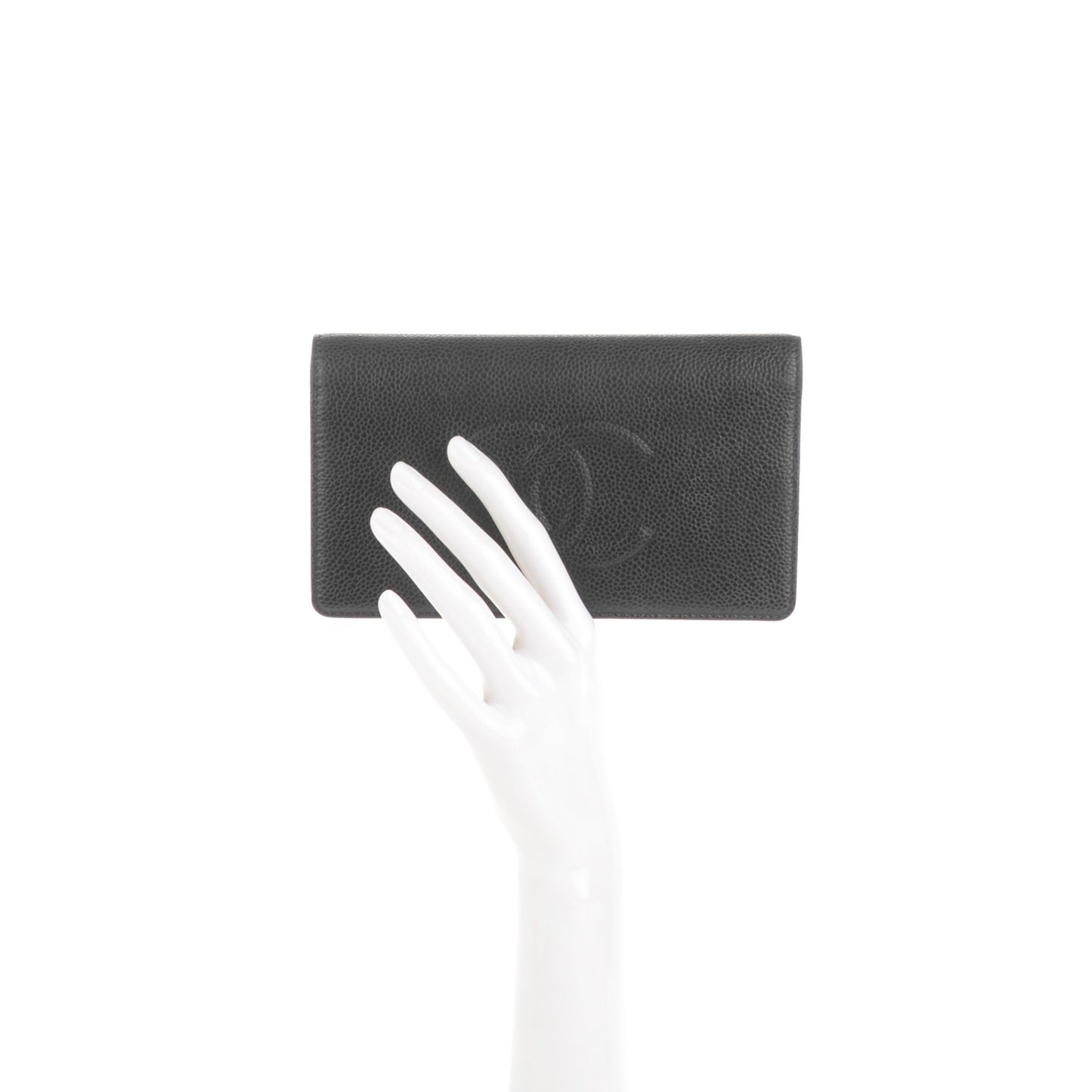 Caviar Timeless CC Yen Wallet Black