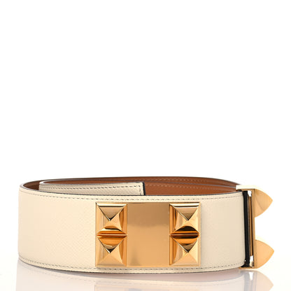 Hermes Epsom Collier De Chien CDC Belt 75 30 Nata Gold 2 of 8