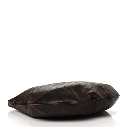 Gucci Guccissima Large Princy Hobo Dark Brown 4 of 14