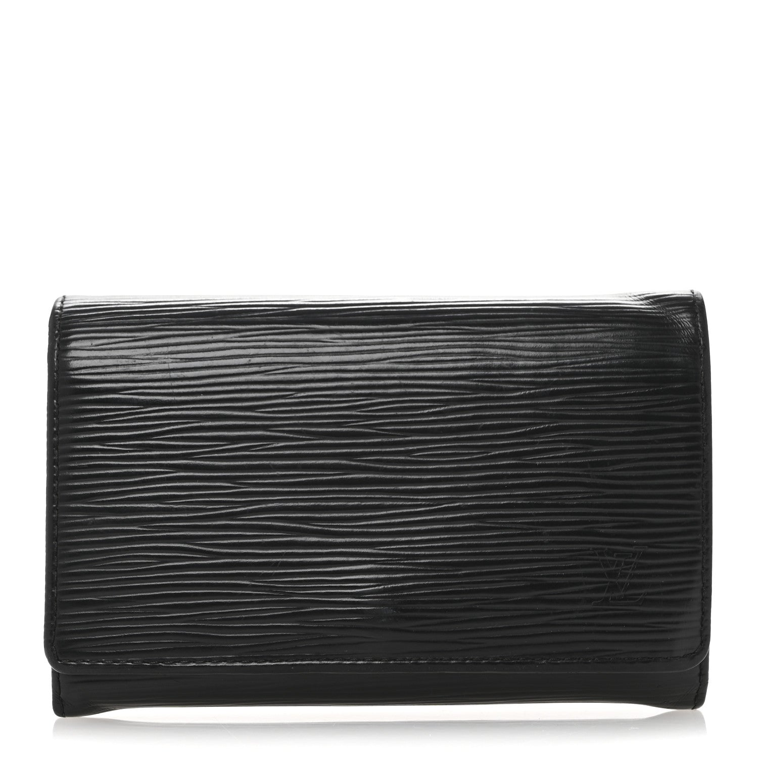Louis Vuitton Epi Porte-Monnaie Billets Tresor Wallet Black 1 of 11