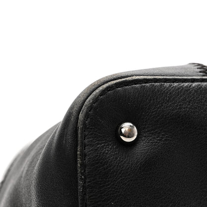 Chanel Calfskin Square Stitched Tassel Bag Black 12 of 13