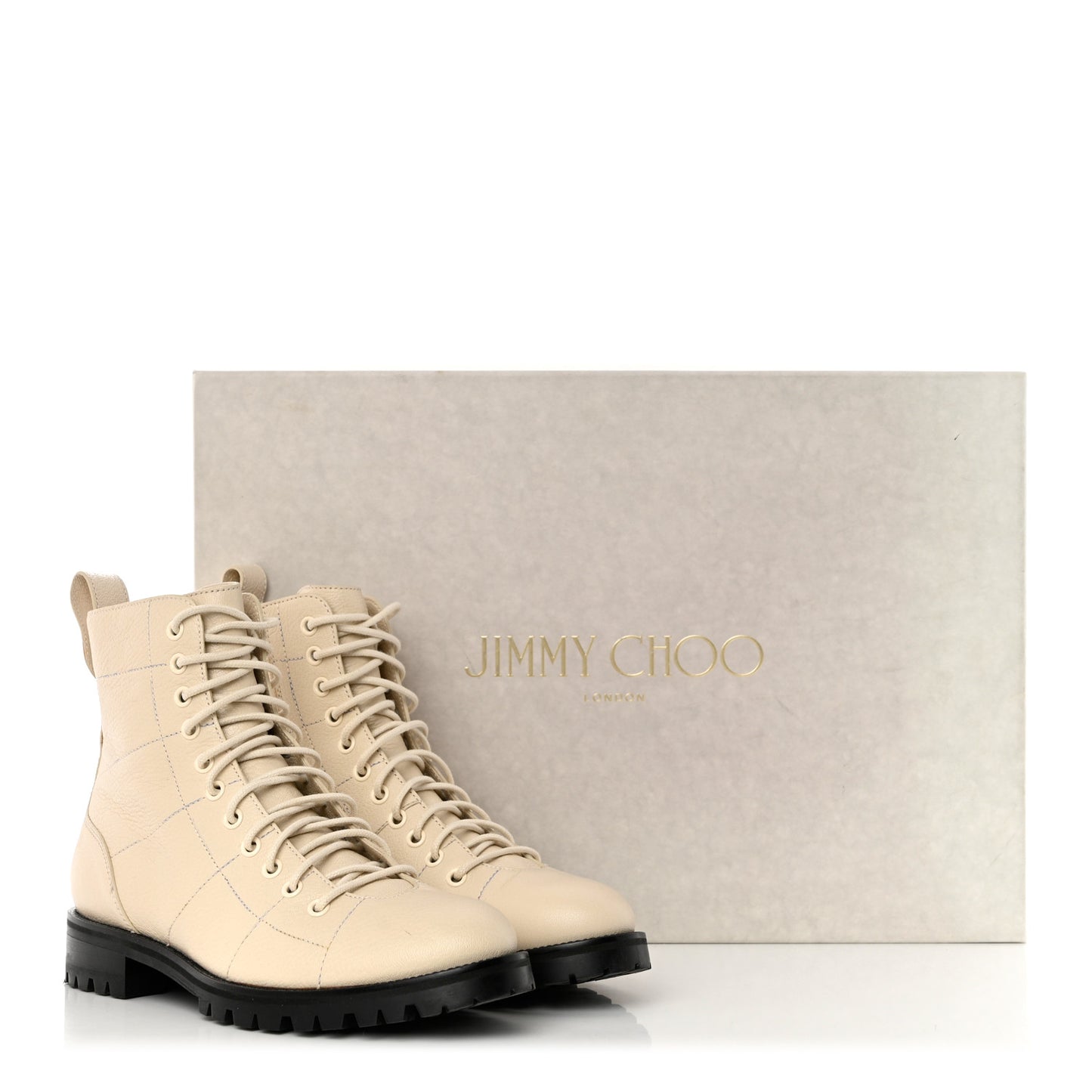 Grainy Calfskin Cruz Flat Ankle Booties 38.5 Cream