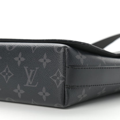 Louis Vuitton Monogram Eclipse District PM Black 10 of 11