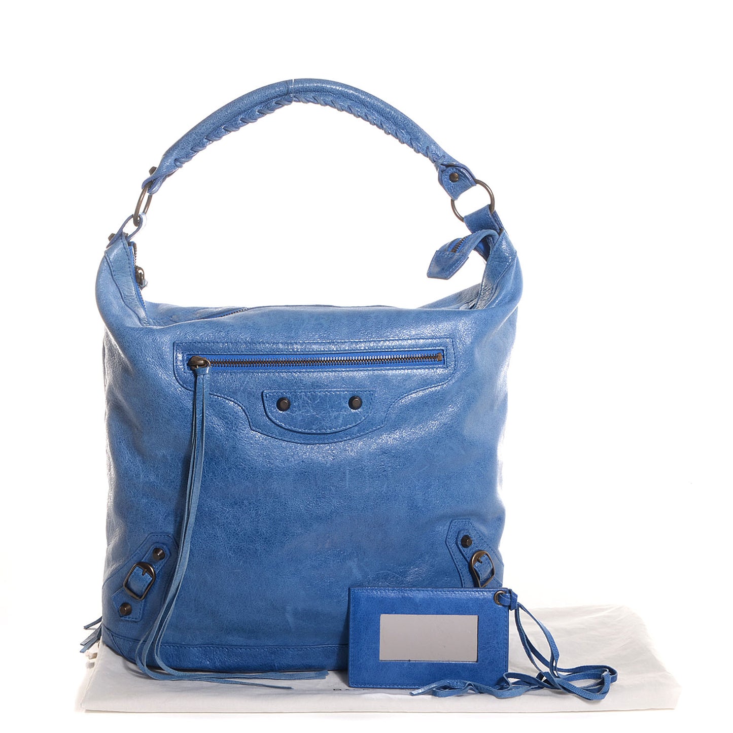 Chevre Classic Hardware Day Hobo French Bleu
