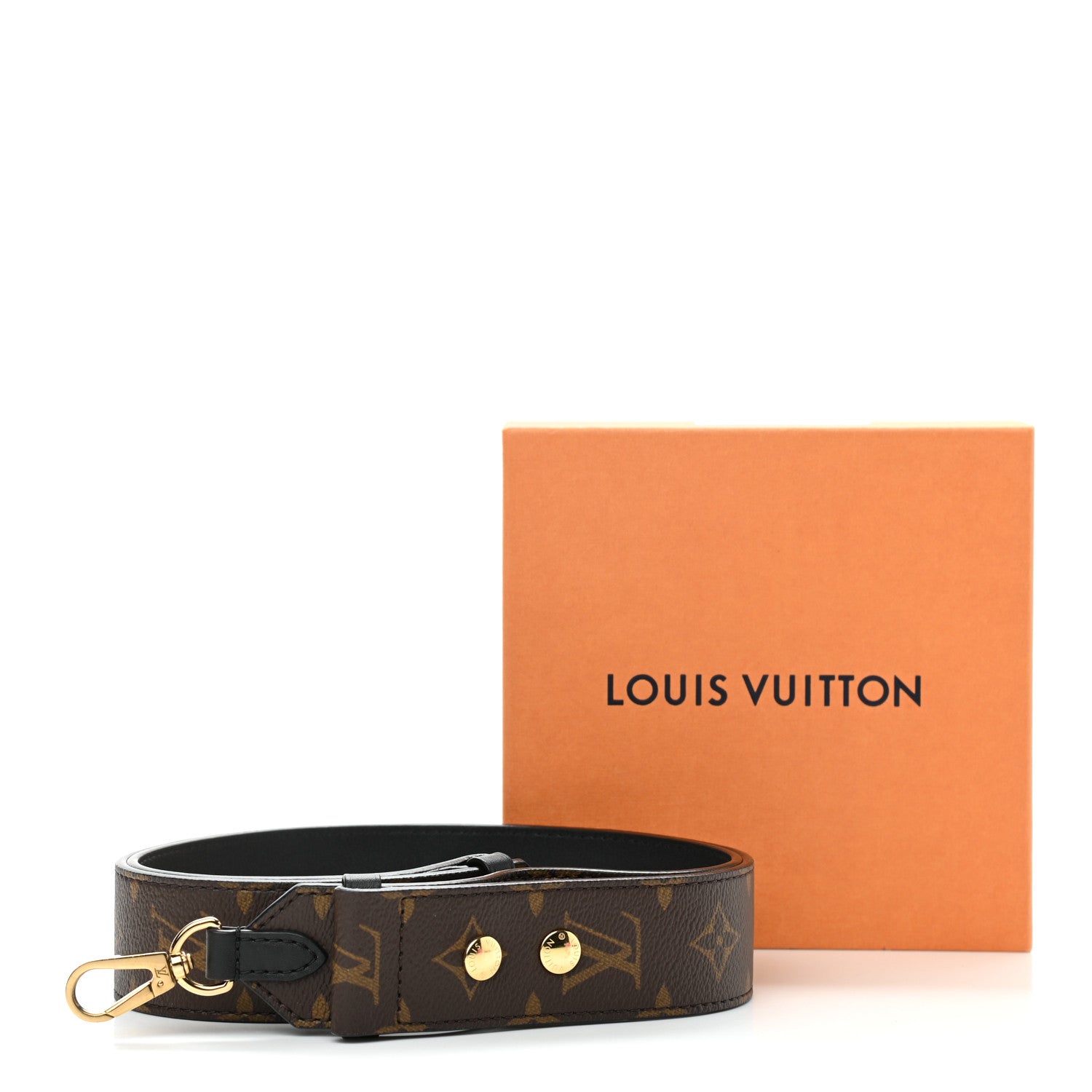 Louis Vuitton Monogram Adjustable Bandouliere Shoulder Strap Black 5 of 5