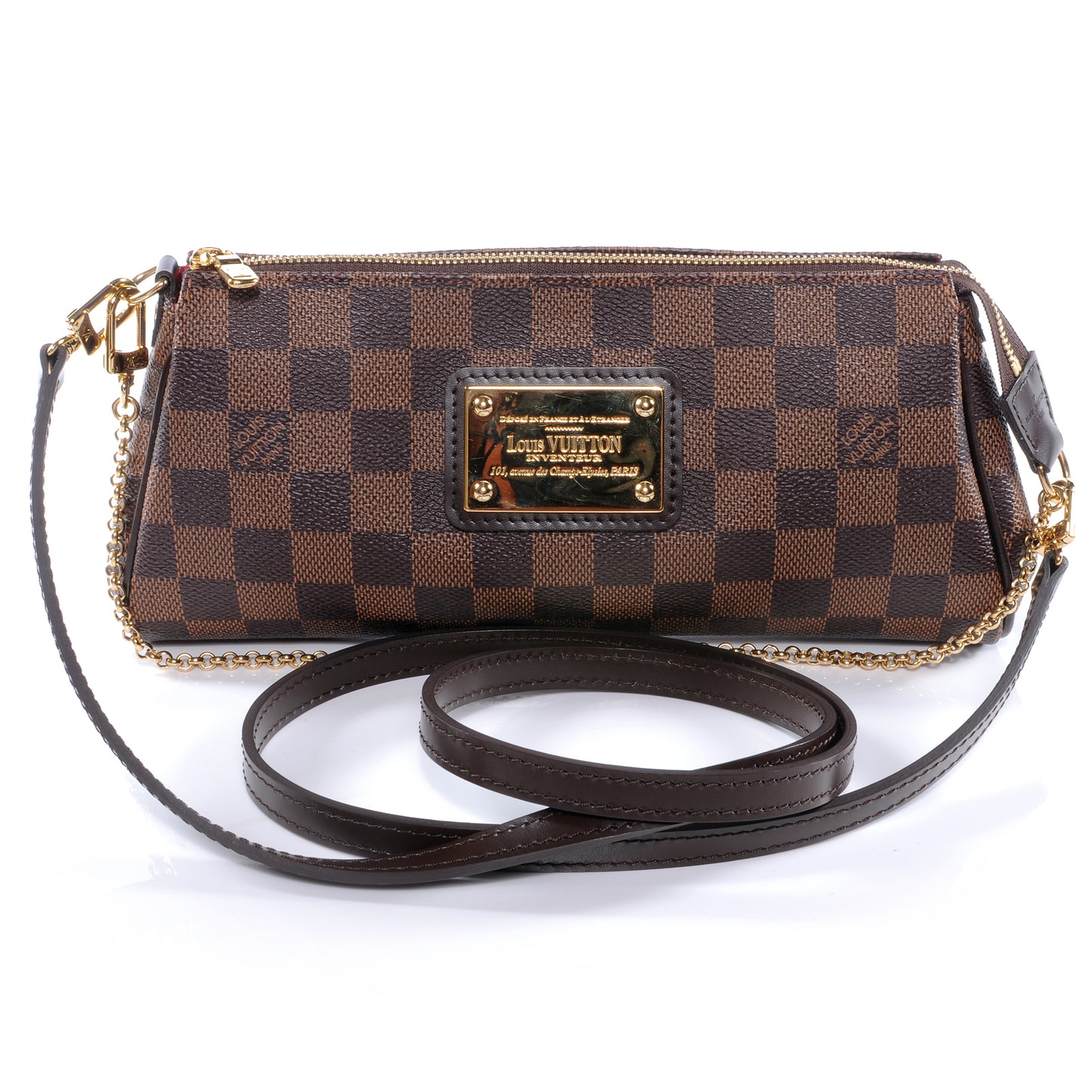 Damier Ebene Eva Clutch