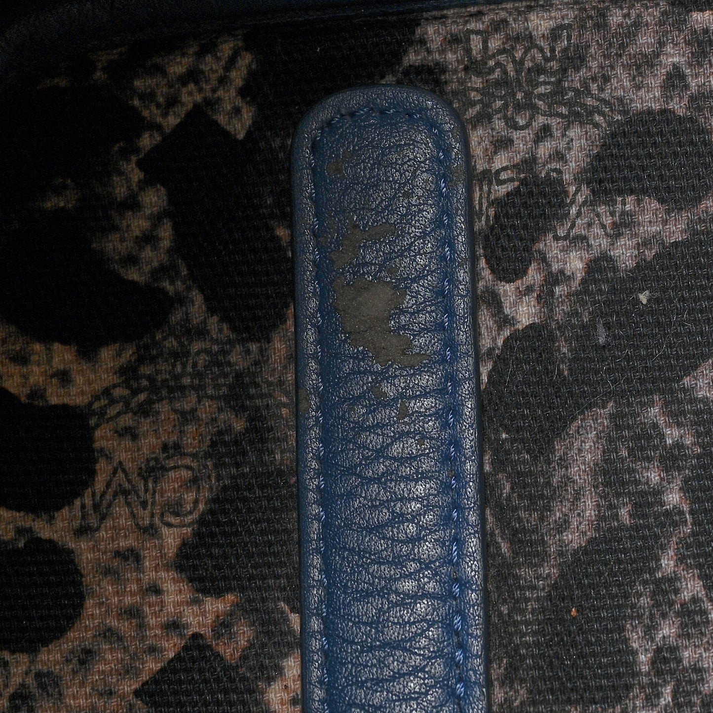 Visetos Medium Project Reversible Shopper Tote Blue