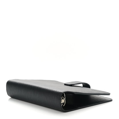 Louis Vuitton Epi Medium Ring Agenda Black 4 of 7