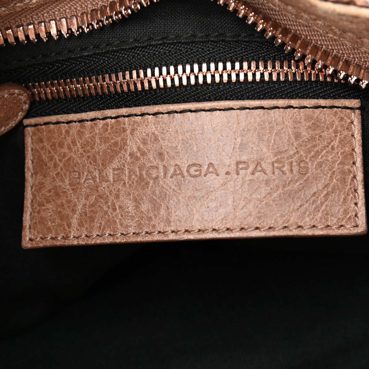 Agneau Giant 21 Rose Gold Hardware City Seigle