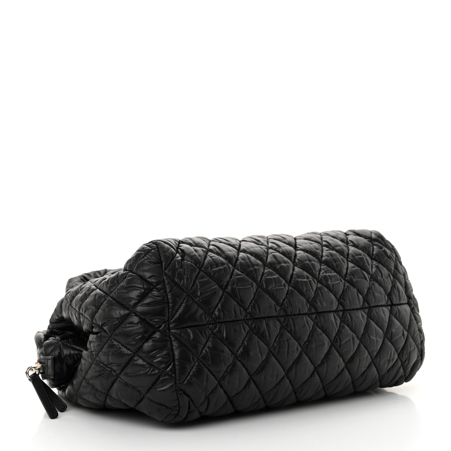 Chanel Nylon Coco Cocoon Bowler Black 4 of 12