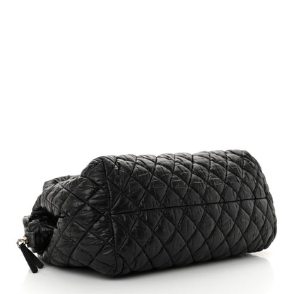 Chanel Nylon Coco Cocoon Bowler Black 4 of 12