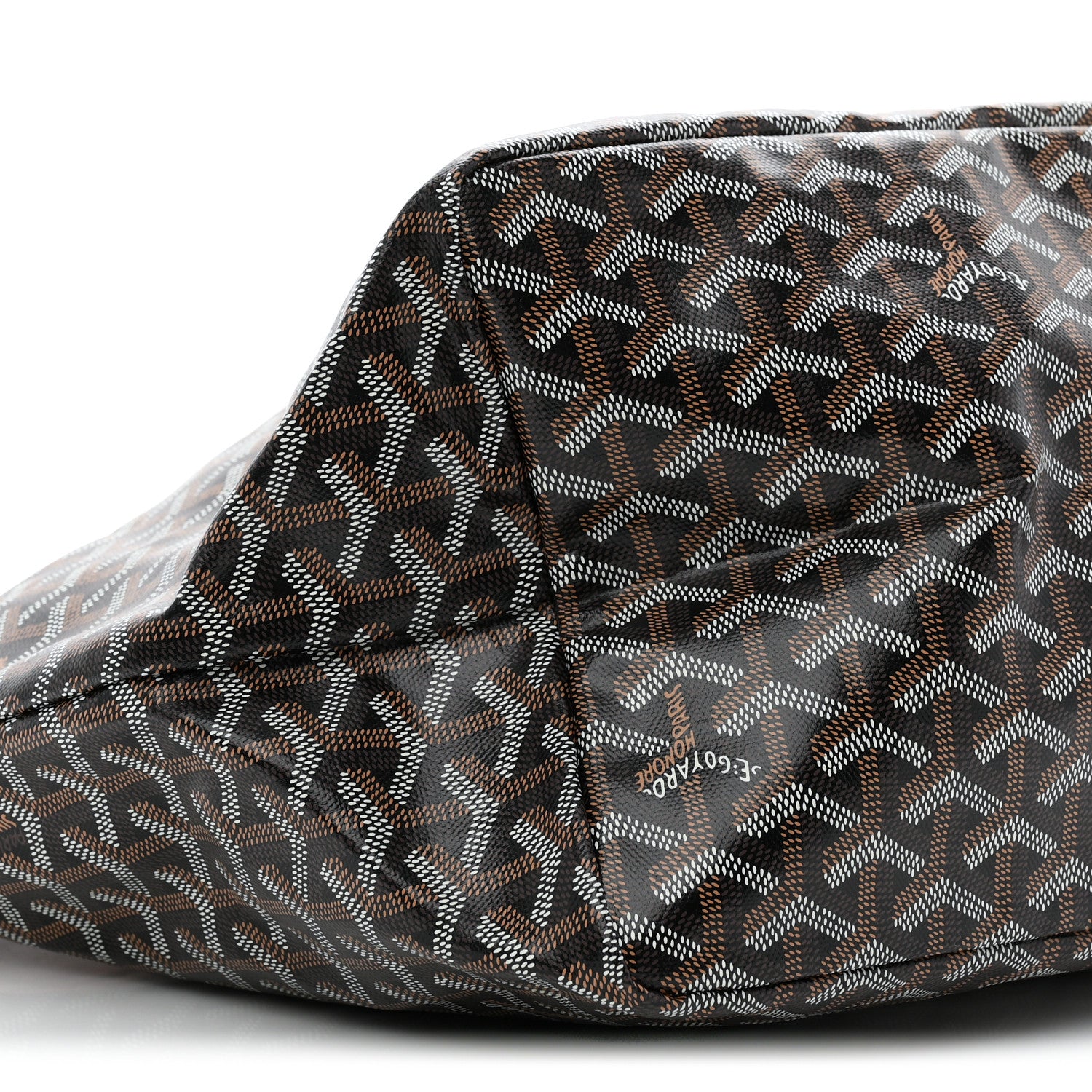 Goyard Goyardine Saint Louis GM Black Gold 10 of 11