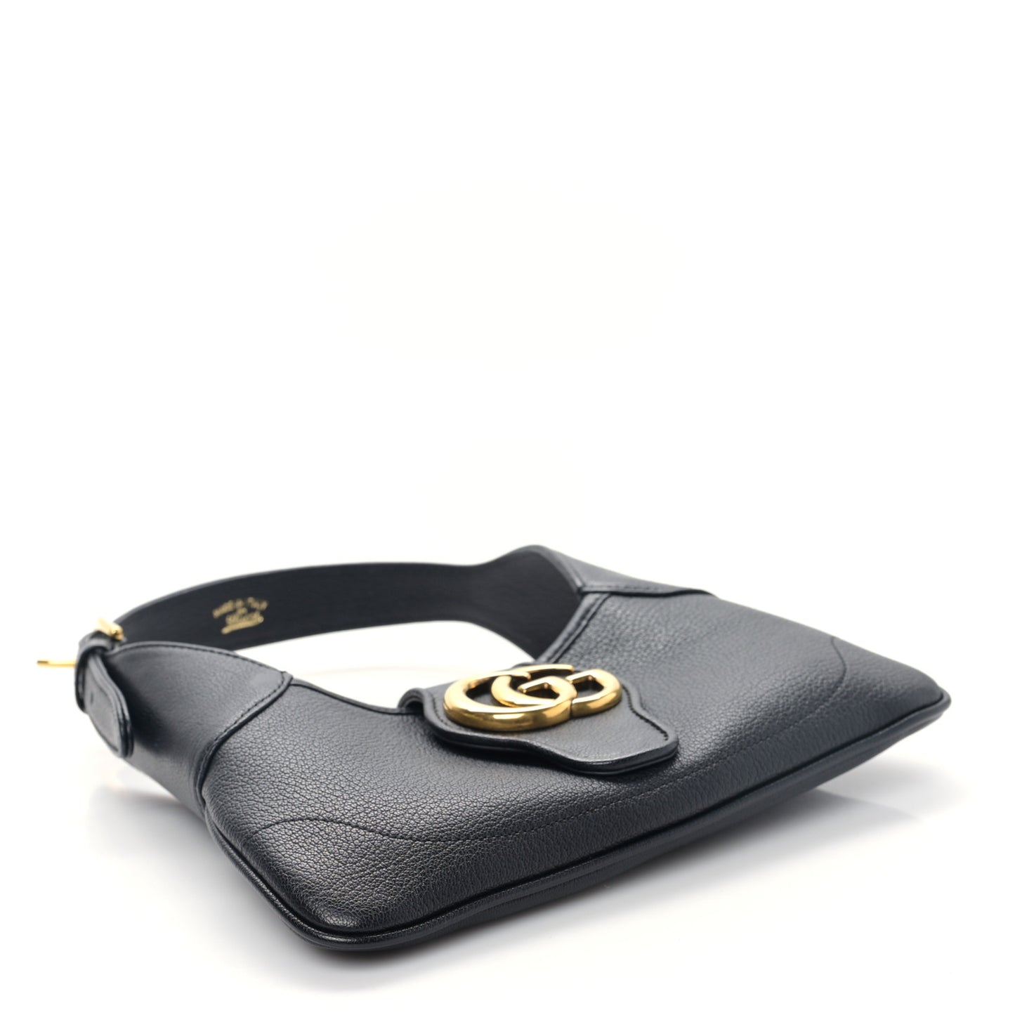 Goatskin Small GG Aphrodite Shoulder Bag Black