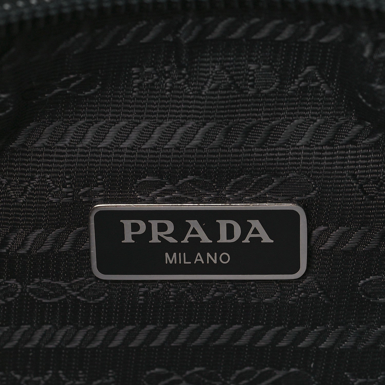 Prada Tessuto Nylon Mini Re-Edition 2000 Bag Black 6 of 10