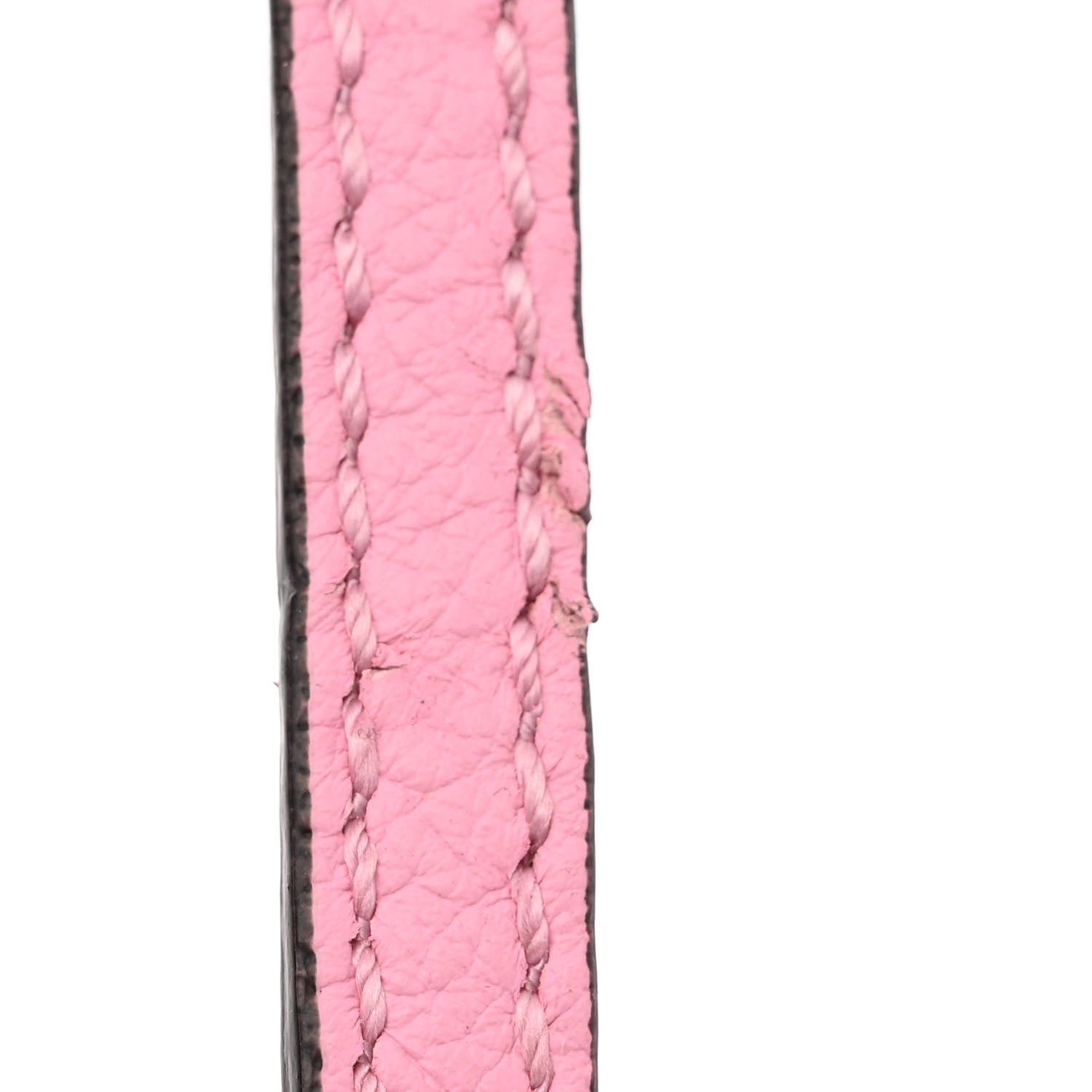 Versace Grained Calfskin La Medusa Shoulder Bag Pink 12 of 13
