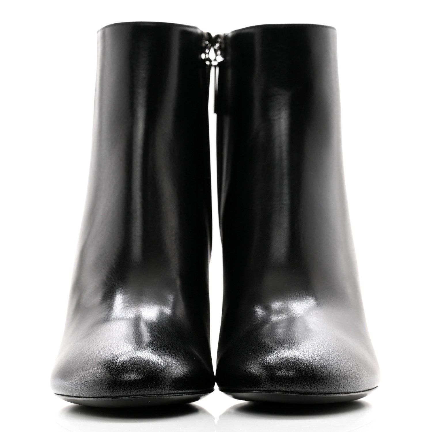 Saint Laurent Nappa Vendome Loulou Ankle Zip Boot 36.5 Black 2 of 9