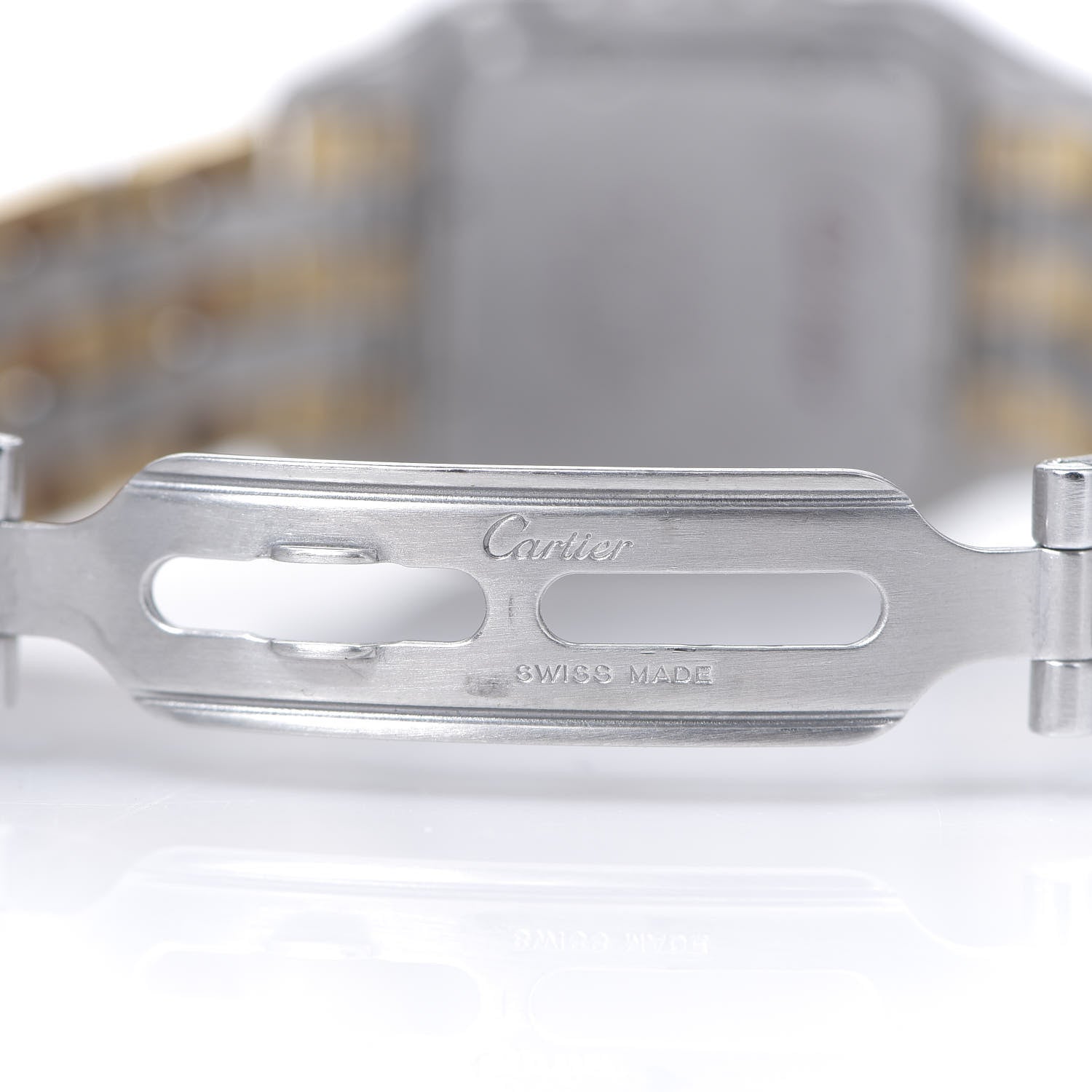 Cartier Stainless Steel 18K Yellow Gold 27mm Panthere Quartz Watch 5 of 5