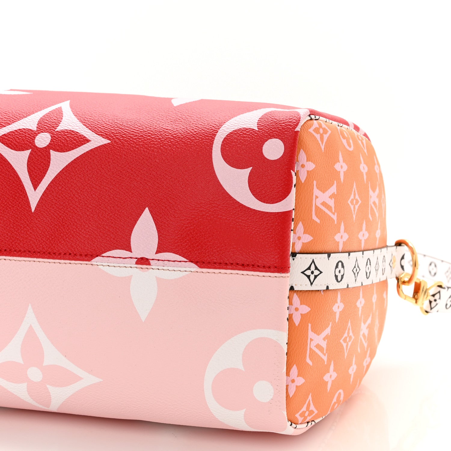 Louis Vuitton Monogram Giant Speedy Bandouliere 30 Rouge 5 of 9